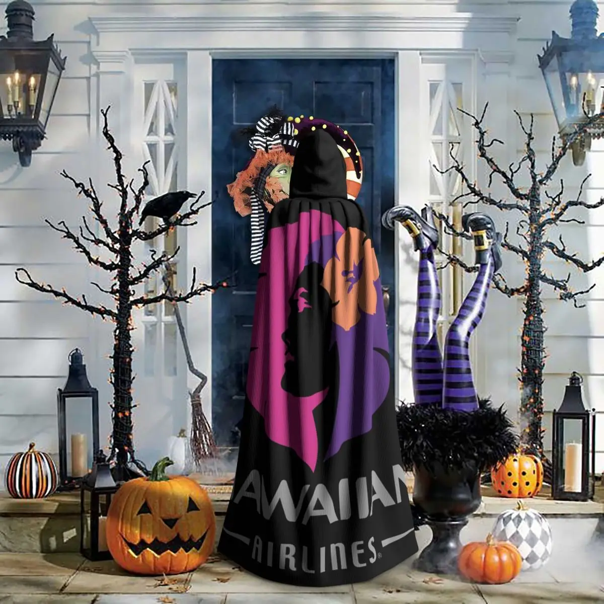 Hawaiian Airlines Herc Travel End Of Southern Summer Sale Long Hooded Cloak Witch Medieval Costume Cosplay Cape HalloweenParty
Hawaiian Airlines Herc Travel End Of Southern Summer Sale Long Hooded Cloak Witch Medieval Costume Cosplay Cape HalloweenParty
