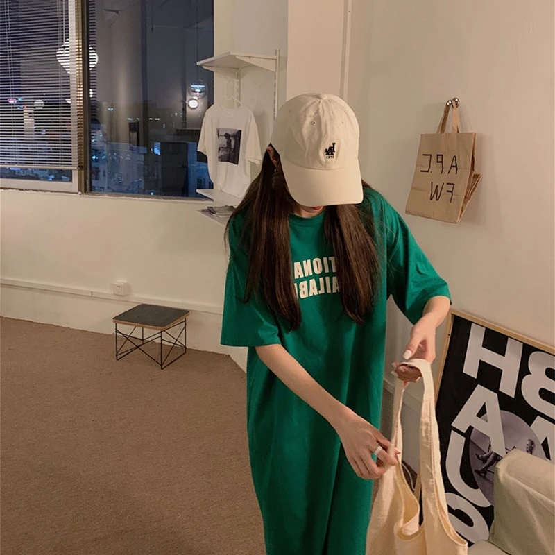 Loose Mid-Length Summer Dr Women's Ins Sle Ort Sve Maxi Skirt Outerwear Comfortable A-Line Dr Korean Sle
Loose Mid-Length Summer Dr Women's Ins Sle Ort Sve Maxi Skirt Outerwear Comfortable A-Line Dr Korean Sle