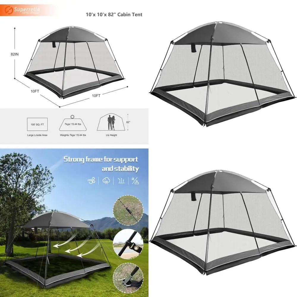 Укрытие с навесом длиной 10x10 футов — идеально подходит для кемпинга и активного отдыха, солнцезащитный козырек Shale Grey
Укрытие с навесом длиной 10x10 футов — идеально подходит для кемпинга и активного отдыха, солнцезащитный козырек Shale Grey