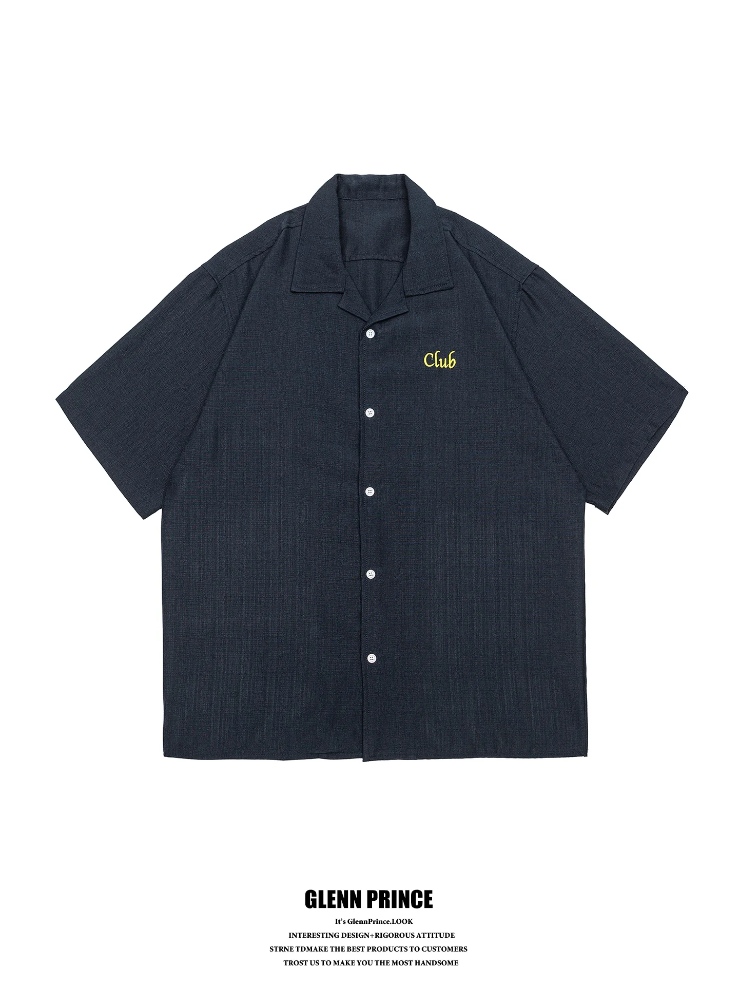 GPstudio American Retro Letter Embroidery Cuban Collar Loose Casual Short Sleeve Shirt for Men Breathable Polyester Summer Fa...
GPstudio American Retro Letter Embroidery Cuban Collar Loose Casual Short Sleeve Shirt for Men Breathable Polyester Summer Fa...
