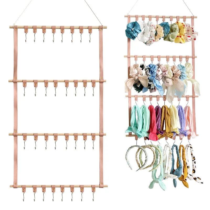 Hair hook diyPU leather hair accessories hairpin storage rack children's hair accessories collection rack home wall hanging
Hair hook diyPU leather hair accessories hairpin storage rack children's hair accessories collection rack home wall hanging