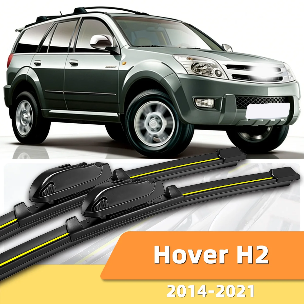 2PCS Car Windshield Wiper Suitable For Great Wall Hover H2 2014-2021 Natural Rubber Strip Accessories Low-Noise Wiper Blades
2PCS Car Windshield Wiper Suitable For Great Wall Hover H2 2014-2021 Natural Rubber Strip Accessories Low-Noise Wiper Blades