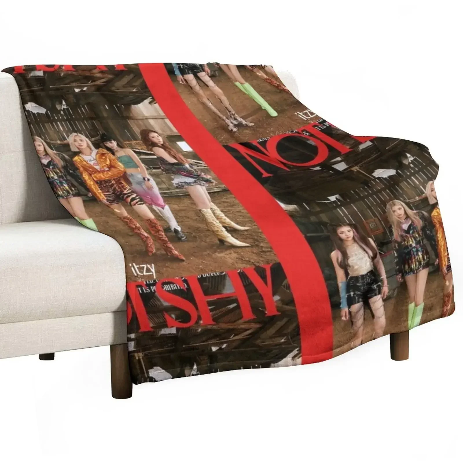 ITZY Not Shy Fans Everywhere, gift for girlfriend or boyfriend Throw Blanket decorative Soft Plaid Summer Beddings Blankets
ITZY Not Shy Fans Everywhere, gift for girlfriend or boyfriend Throw Blanket decorative Soft Plaid Summer Beddings Blankets