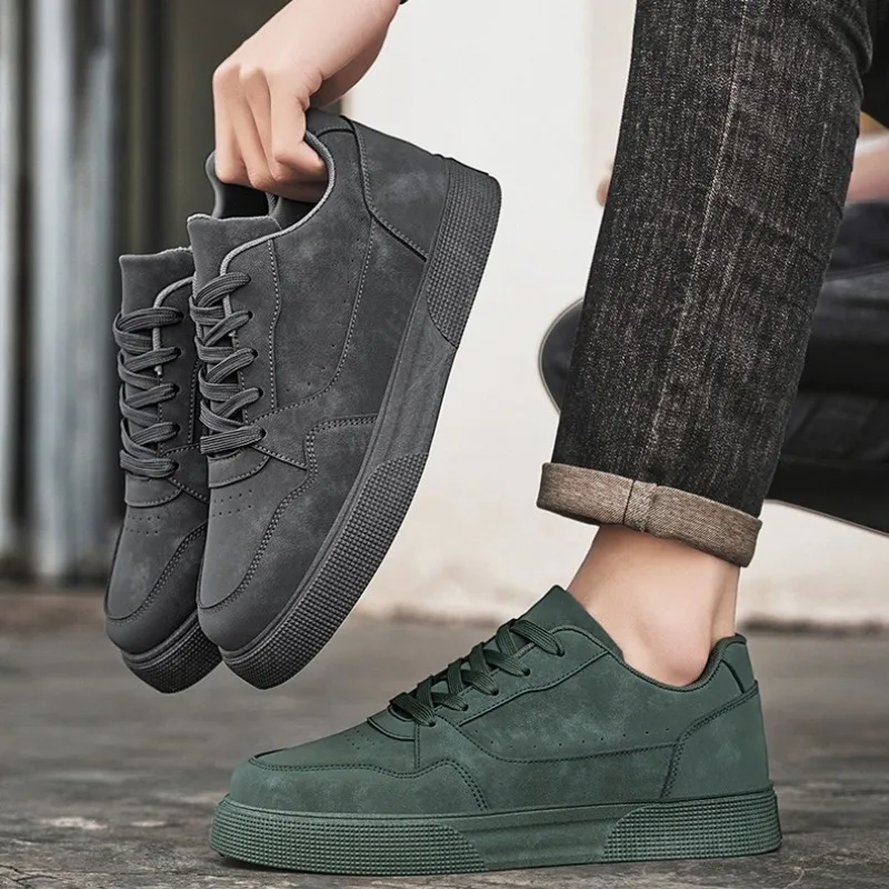 Men's Casual Thick Sole Sneakers,Comfortable Suede Leather Shoes, Spring Lightweight Large Size 48 Men's Shoes zapatos de hombre
Men's Casual Thick Sole Sneakers,Comfortable Suede Leather Shoes, Spring Lightweight Large Size 48 Men's Shoes zapatos de hombre