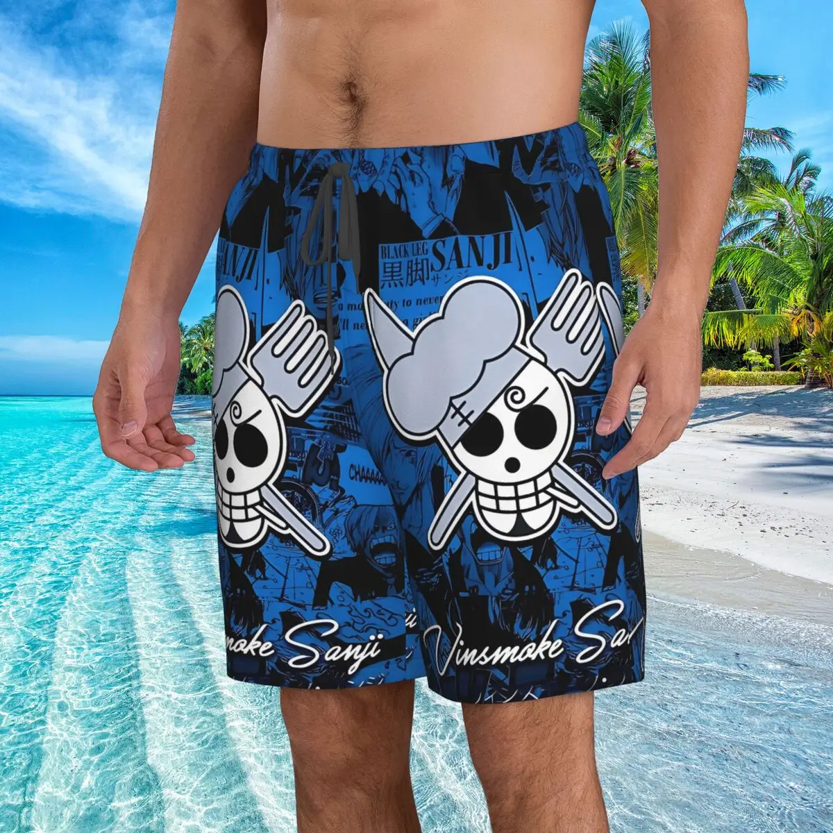 One Piece Sanji Skull Beach Shorts Men Summer Fashion Swimsuits Swimming Trunks Quick Dry Running Surf Short Pants
One Piece Sanji Skull Beach Shorts Men Summer Fashion Swimsuits Swimming Trunks Quick Dry Running Surf Short Pants