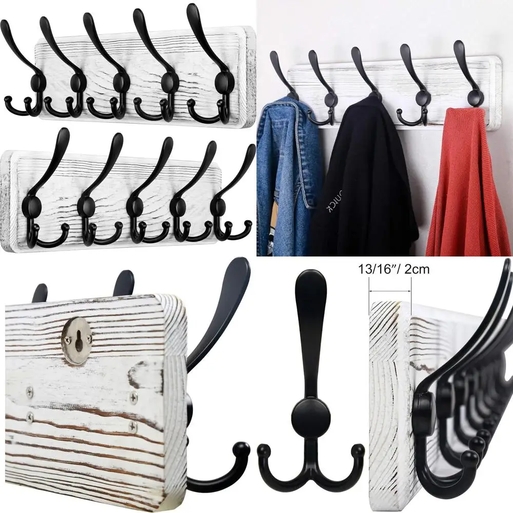 Настенная вешалка из соснового дерева с 5 крючками для пальто, шляп и рюкзаков
Настенная вешалка из соснового дерева с 5 крючками для пальто, шляп и рюкзаков