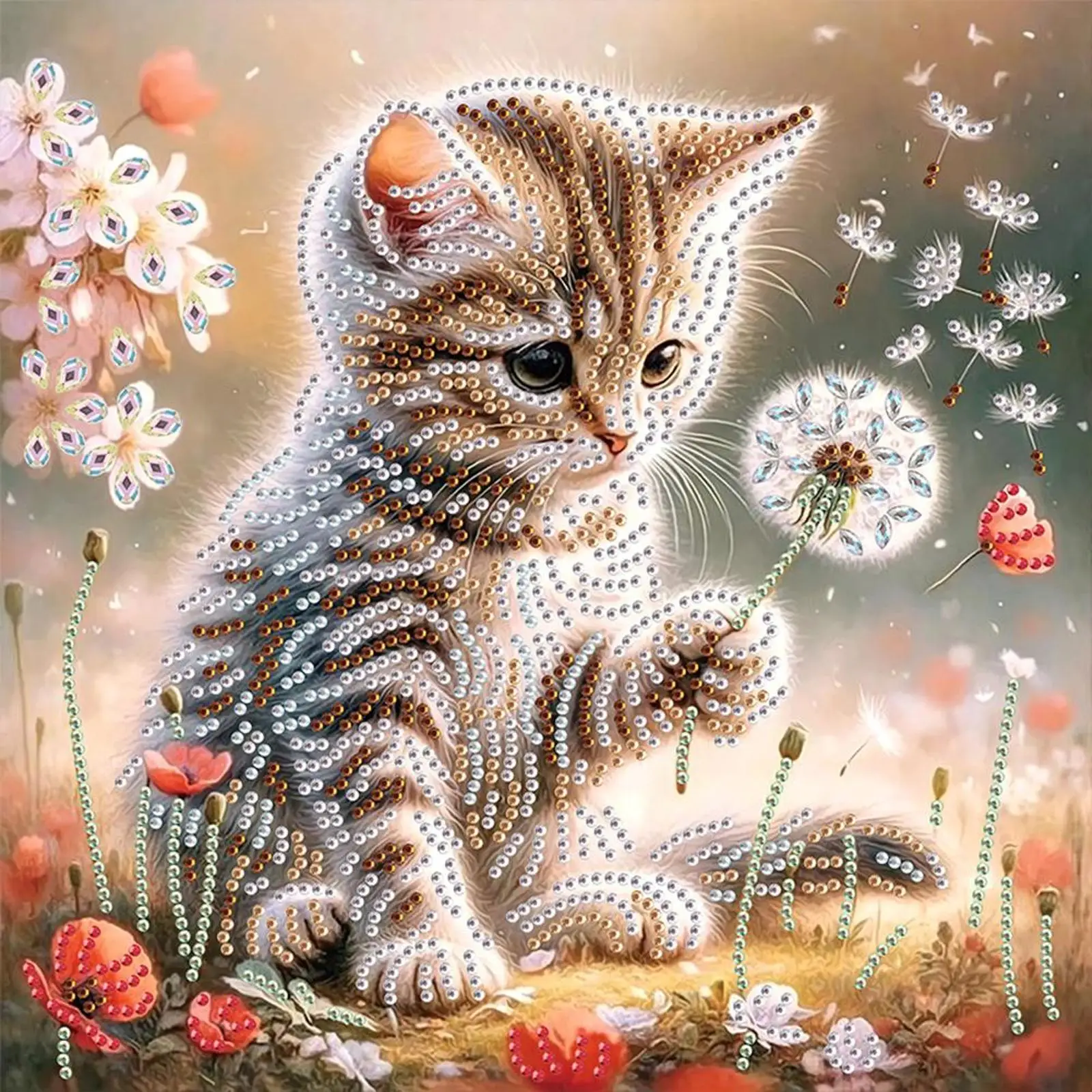 30x30cm Cat 5D DIY Special Shape Crystal Partial Diamond Painting Kit Decor
30x30cm Cat 5D DIY Special Shape Crystal Partial Diamond Painting Kit Decor