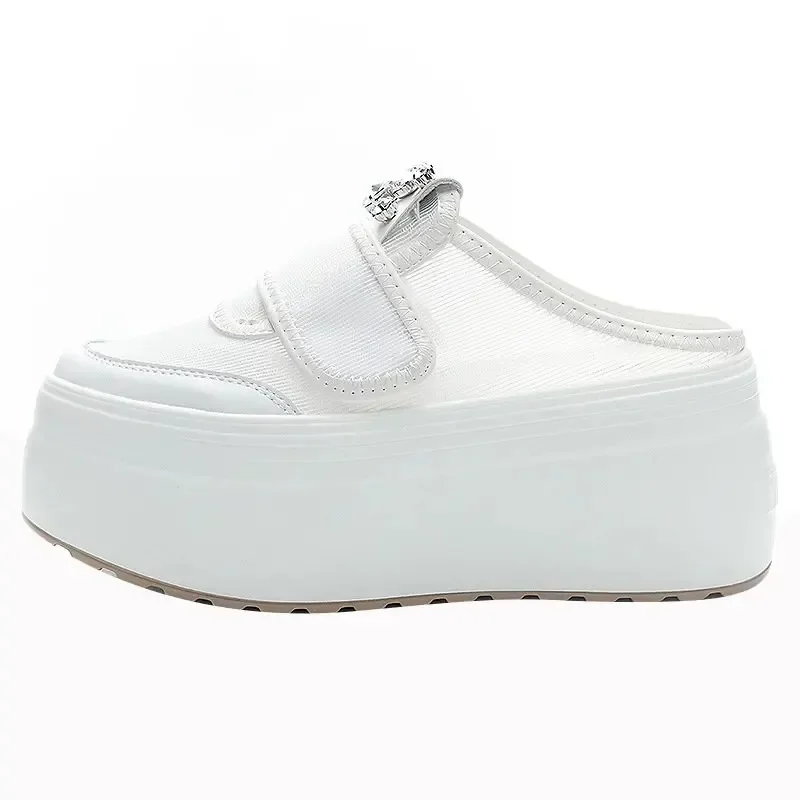 8cm New Air Mesh Round Toe Platform Wedge Hollow Comfy Ladies Women Sandals Slipper Slides Summer Breathable Fashion Shoes
8cm New Air Mesh Round Toe Platform Wedge Hollow Comfy Ladies Women Sandals Slipper Slides Summer Breathable Fashion Shoes