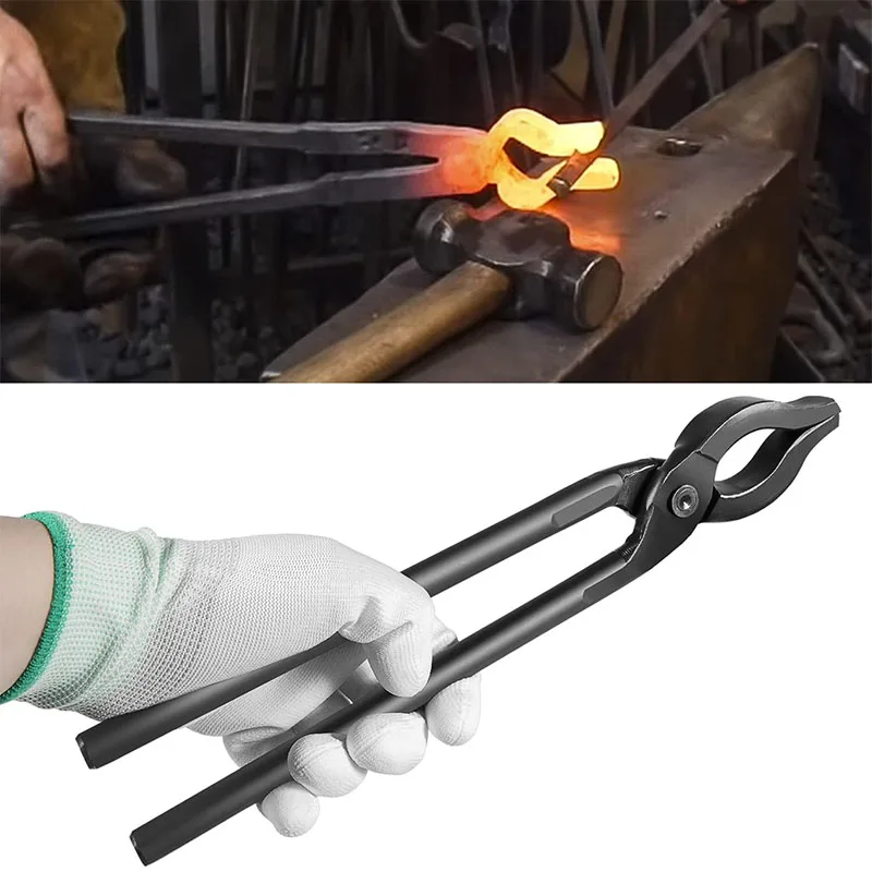 0004930-300 Blacksmiths' Tongs for Forge & Welding Bench 12-Inch Jaw Tongs for Beginners & Professionals, Holds Hot Steel Firmly
0004930-300 Blacksmiths' Tongs for Forge & Welding Bench 12-Inch Jaw Tongs for Beginners & Professionals, Holds Hot Steel Firmly