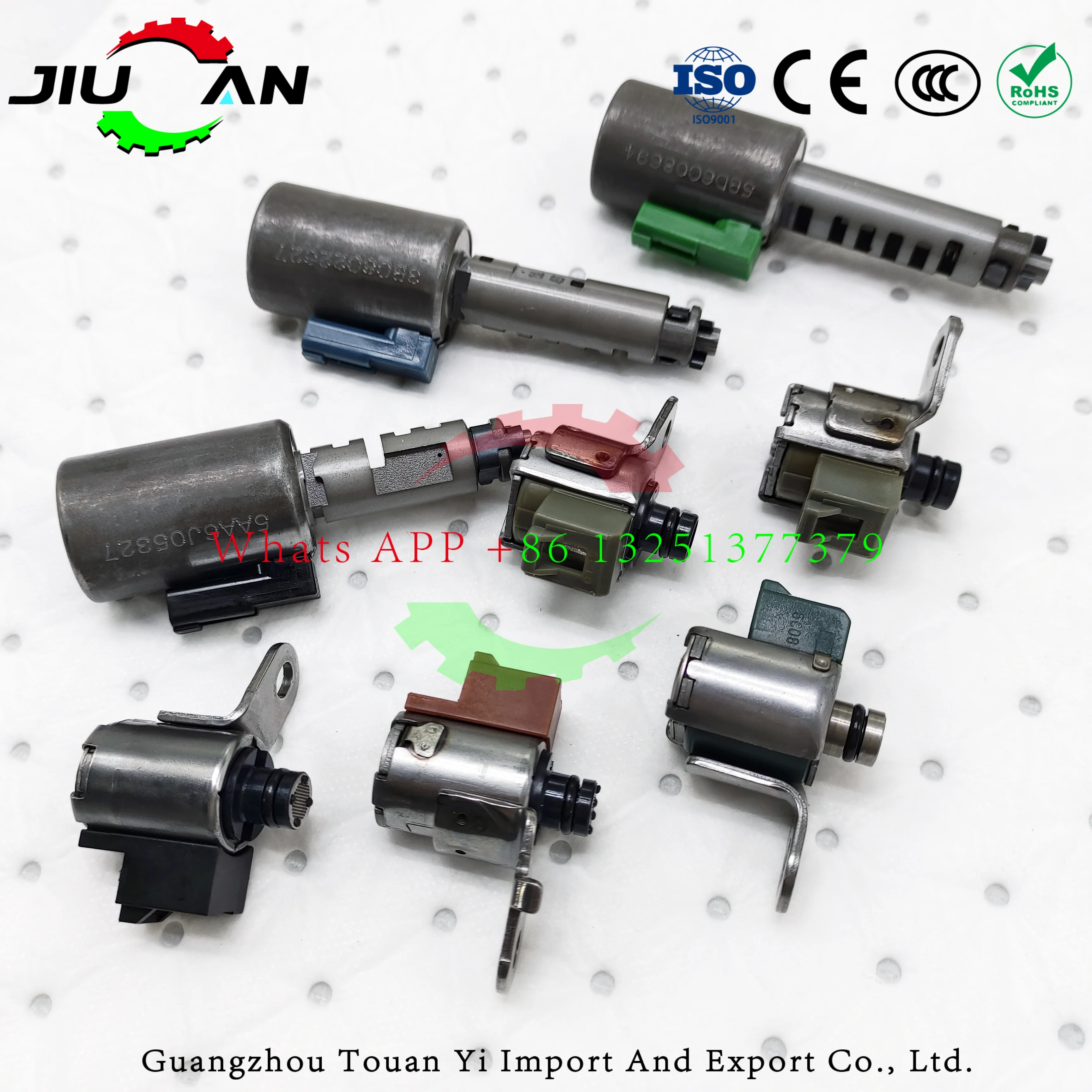 Shift Control Solenoid Valve Kit AW55-50SN AW55-51SN AF33-5 RE5F22A For Nissan Saturn Suzuki Saab Volvo Chevrolet
Shift Control Solenoid Valve Kit AW55-50SN AW55-51SN AF33-5 RE5F22A For Nissan Saturn Suzuki Saab Volvo Chevrolet
