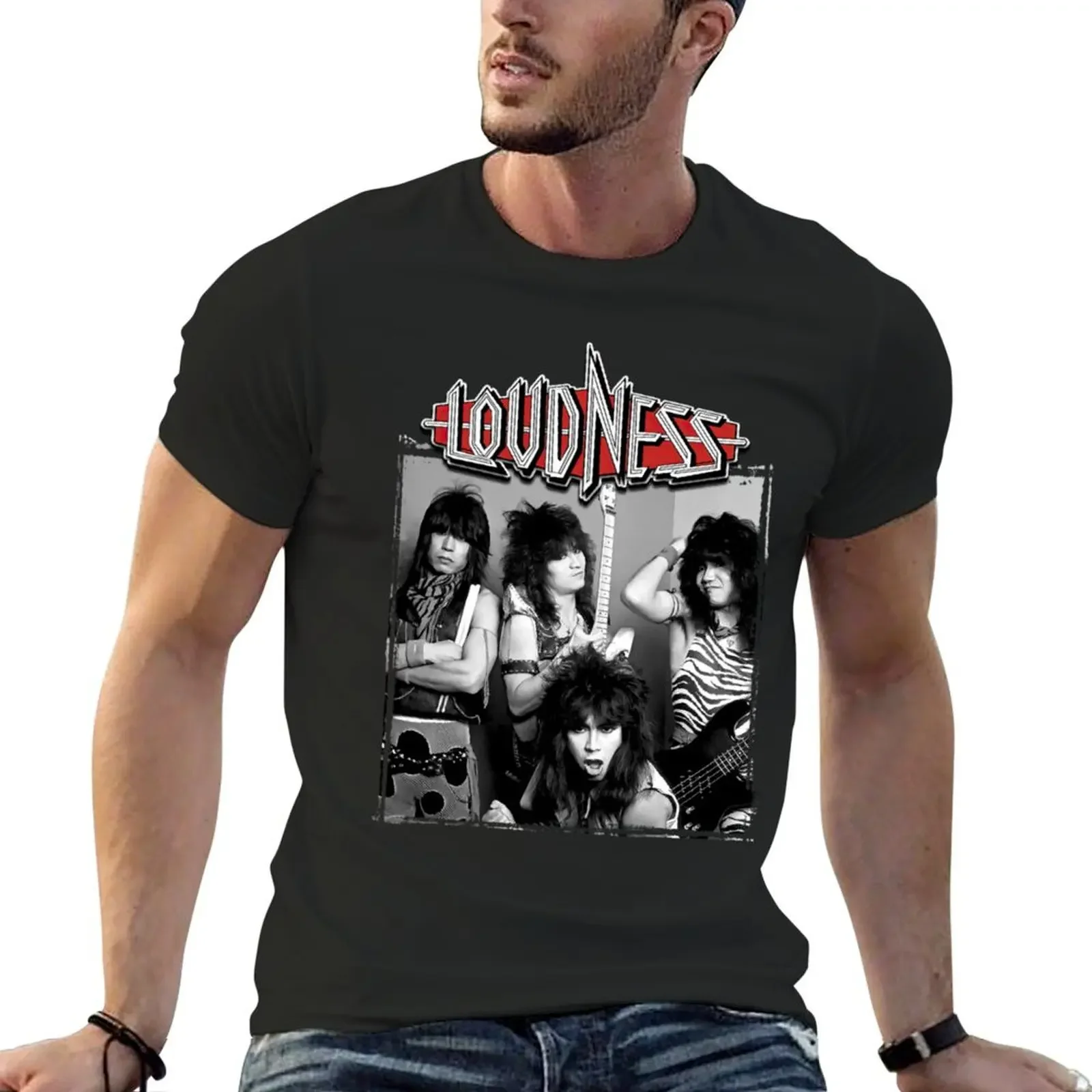 Loudness band Classic T-Shirt vintage t shirts customs rapper graphic tees Men's cotton t-shirt
Loudness band Classic T-Shirt vintage t shirts customs rapper graphic tees Men's cotton t-shirt