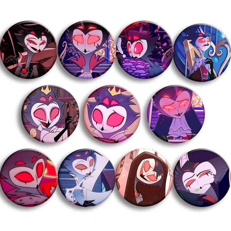 Animation Helluva Boss Round Brooch Killer Demon Blitz Cartoon Figure Pins Cosplay Badge Fans Gift Backpack Jewelry Accessories
Animation Helluva Boss Round Brooch Killer Demon Blitz Cartoon Figure Pins Cosplay Badge Fans Gift Backpack Jewelry Accessories