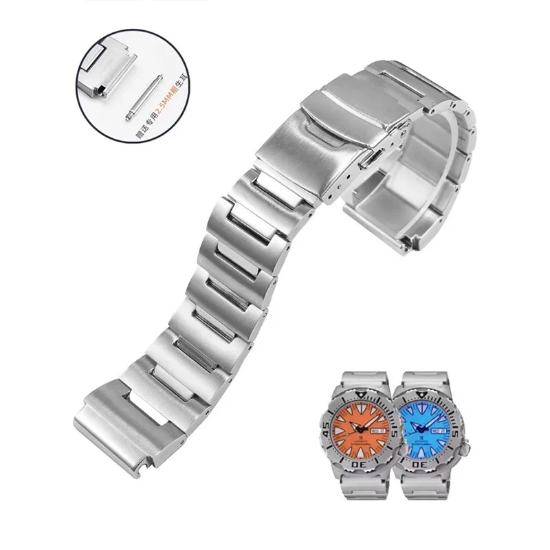 Stainless steel bracelet 20MM For SEIKO No. 5 Watch band Red Toothed Water Ghost Little Monster SRPH75K1 SKX781 779 watch strap
Stainless steel bracelet 20MM For SEIKO No. 5 Watch band Red Toothed Water Ghost Little Monster SRPH75K1 SKX781 779 watch strap