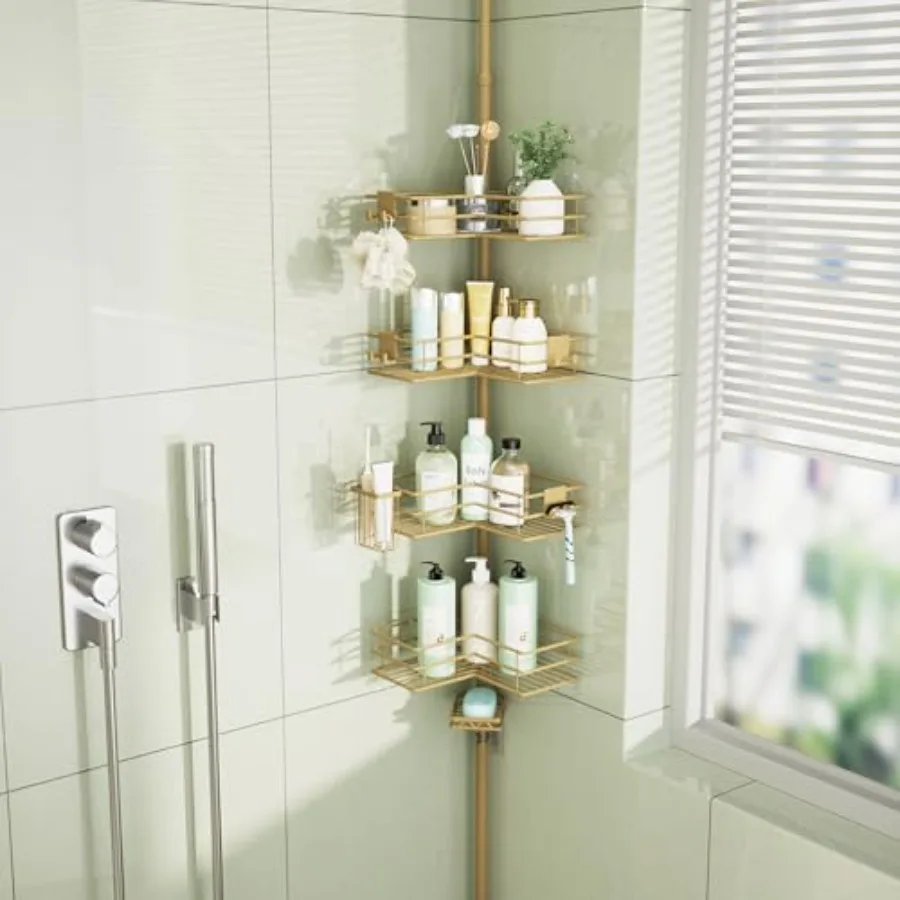 Органайзер Sower Caddy - Органайзер Sower с мыльницей, старше модели Tootrus, и 4 антикоррозийных держателей для книг, самозатягивающаяся штанга, доступна для 2 устройств
Органайзер Sower Caddy - Органайзер Sower с мыльницей, старше модели Tootrus, и 4 антикоррозийных держателей для книг, самозатягивающаяся штанга, доступна для 2 устройств