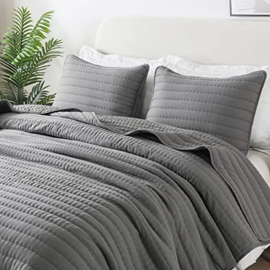 Size Quilt Bedding Sets with Pillow Shams Lightweight Soft Bedspread Coverlet Quilted Blanket Thin Comforter Bed Cover for All
Size Quilt Bedding Sets with Pillow Shams Lightweight Soft Bedspread Coverlet Quilted Blanket Thin Comforter Bed Cover for All