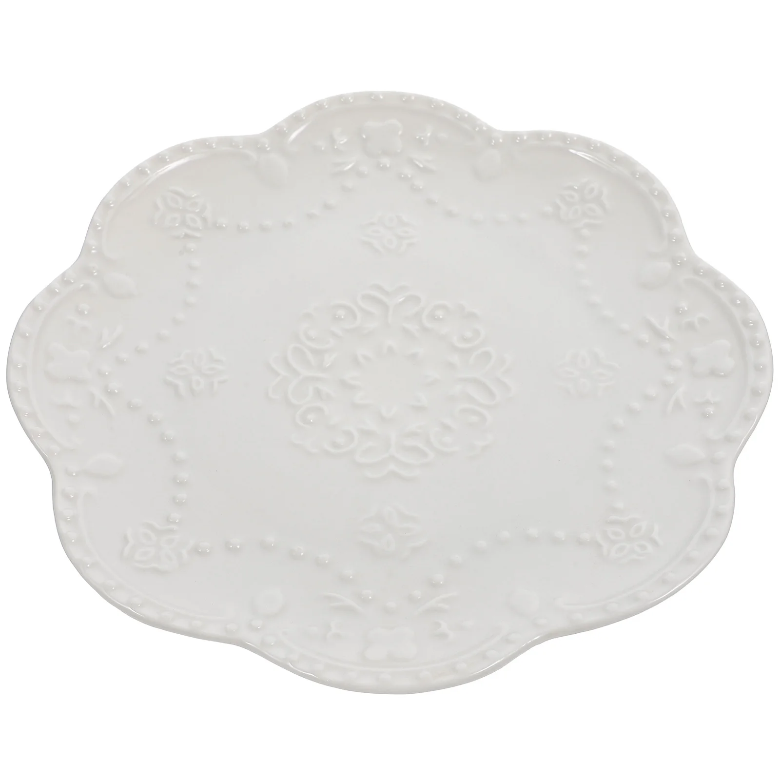 Ceramic Food Plate Simple Unique Shape Break Resistant for Home Restaurant Bar Serving Steak Dessert Appetizers
Ceramic Food Plate Simple Unique Shape Break Resistant for Home Restaurant Bar Serving Steak Dessert Appetizers