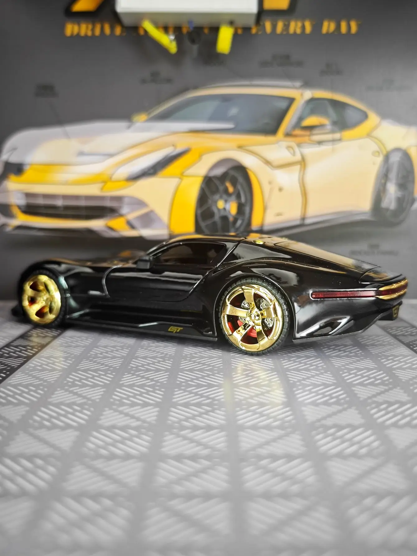 1:32 simulation Mercedes Benz AMG VISION GT concept supercar alloy car model has sound and lighting functions, rich details
1:32 simulation Mercedes Benz AMG VISION GT concept supercar alloy car model has sound and lighting functions, rich details