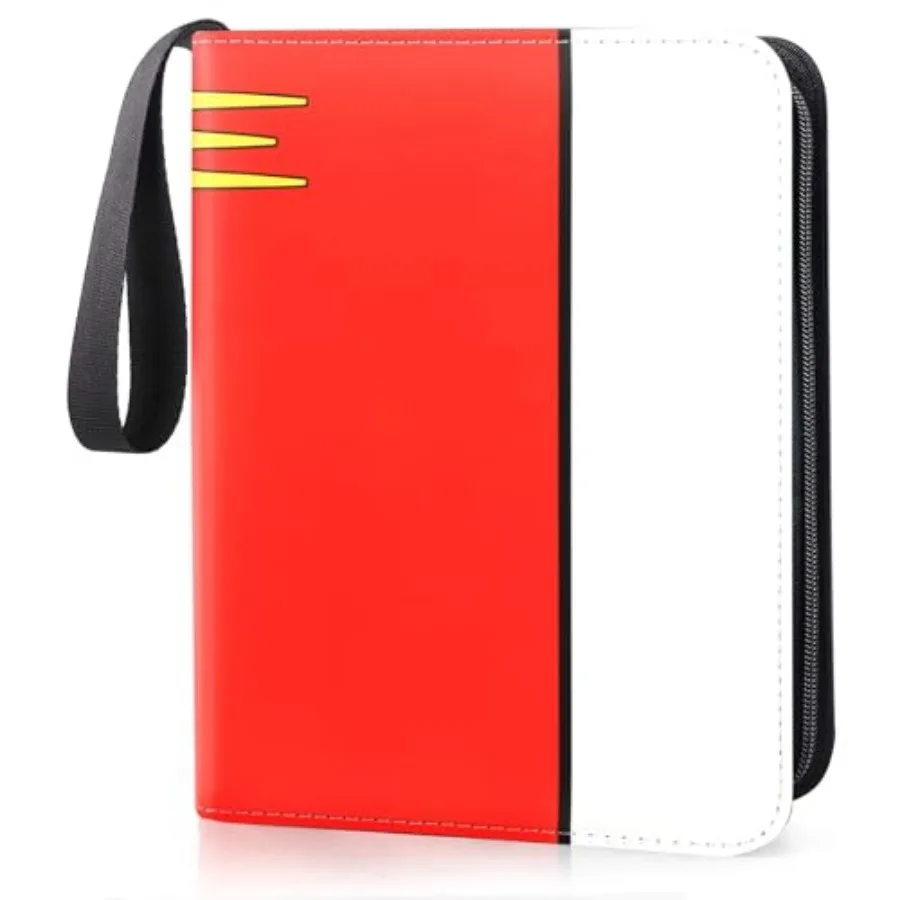 Card Binder 4 Pocket, Collectible Trading Card Albums Fits 400 Cards with 50 Removable Sleeves, Portable Trading Card Binder Co
Card Binder 4 Pocket, Collectible Trading Card Albums Fits 400 Cards with 50 Removable Sleeves, Portable Trading Card Binder Co