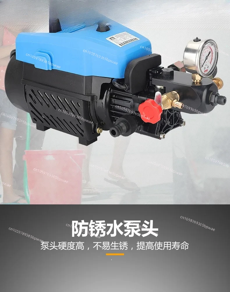 DC-360A Portable Electric Pressure Test Pump & Car Washer, Three-Cylinder High Flow for Underfloor Heating Pipeline
DC-360A Portable Electric Pressure Test Pump & Car Washer, Three-Cylinder High Flow for Underfloor Heating Pipeline