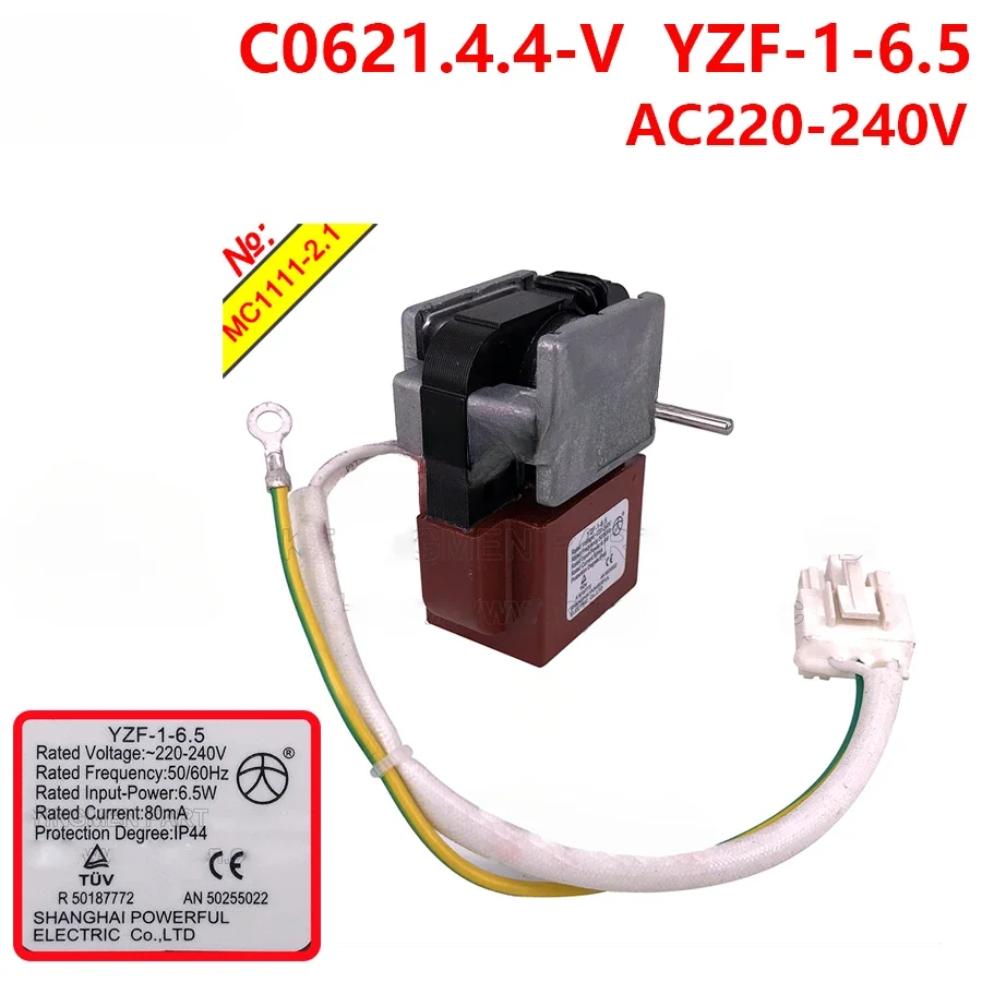 For Meiling Refrigerator Cooling Fan Motor C0621.4.4-V YZF-1-6.5
For Meiling Refrigerator Cooling Fan Motor C0621.4.4-V YZF-1-6.5