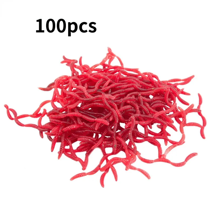 Luya Earthworm Bait 5cm 100 PCS/Pack Soft Worm Red Worm Fish Baits Simulation Earthworm Soft Bait Universal Baits
Luya Earthworm Bait 5cm 100 PCS/Pack Soft Worm Red Worm Fish Baits Simulation Earthworm Soft Bait Universal Baits
