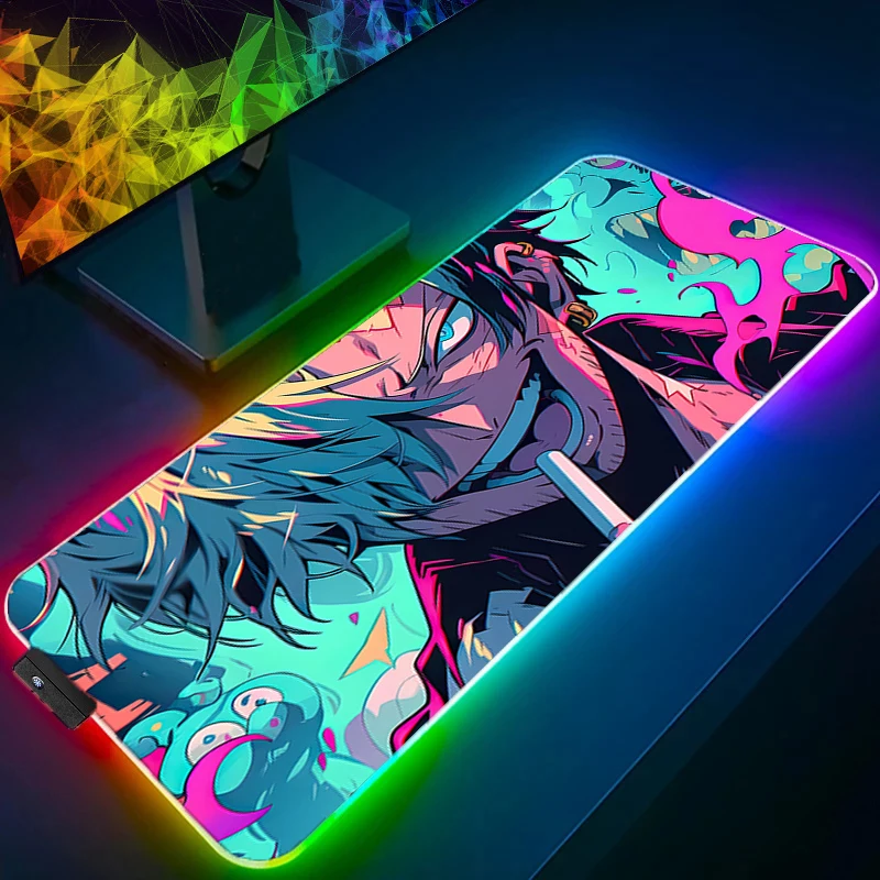 RGB Large Mouse Pad one Piece Sanji Gamer Keyboard LED Mousepad Pc Computer Desk Mat Gaming Pad Backlight Mouse Mats For LOL
RGB Large Mouse Pad one Piece Sanji Gamer Keyboard LED Mousepad Pc Computer Desk Mat Gaming Pad Backlight Mouse Mats For LOL