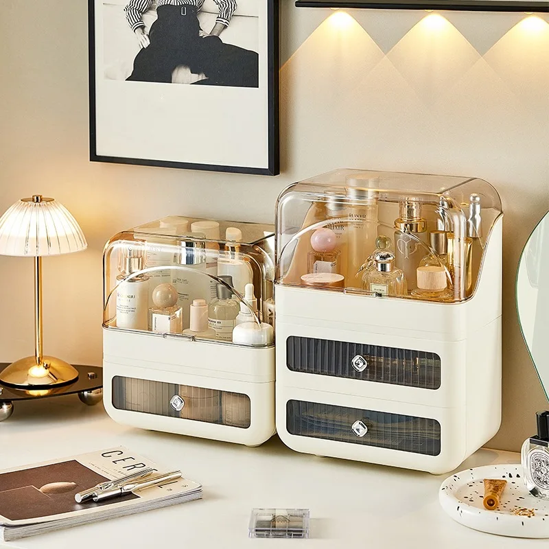 Cosmetics Storage Boxes Dresser Desktop Drawer Type Skin Care Products Storage Rack Multi-functional Household Goods Makeup Box
Cosmetics Storage Boxes Dresser Desktop Drawer Type Skin Care Products Storage Rack Multi-functional Household Goods Makeup Box