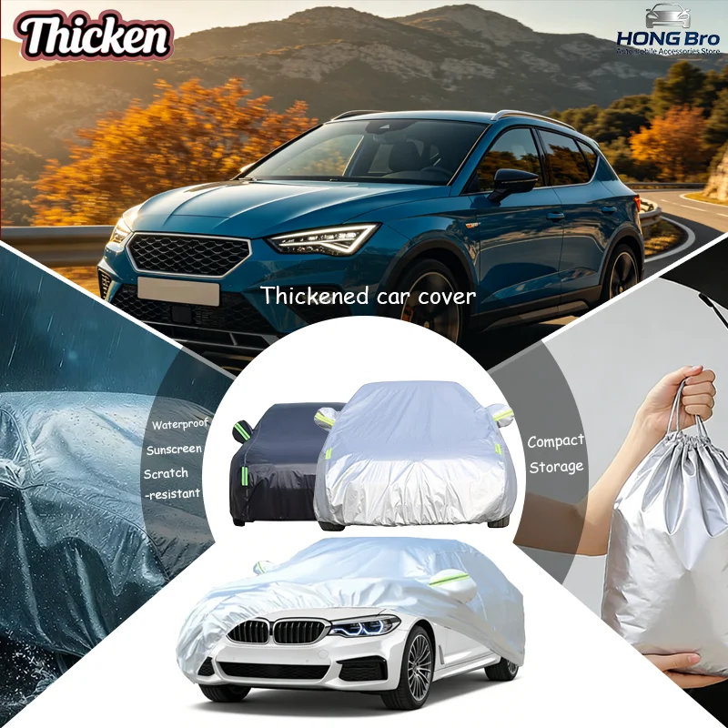 For Seat Cupra Formentor 2020-2025 Waterproof Car Cover Anti-UV Sun Shade, Snow Rain Dust Prevention, Windproof Auto Cover
For Seat Cupra Formentor 2020-2025 Waterproof Car Cover Anti-UV Sun Shade, Snow Rain Dust Prevention, Windproof Auto Cover