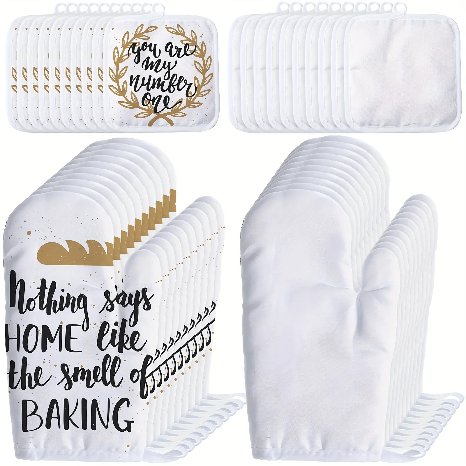 DDHOME 40pcs Blank Sublimation Oven Mitts Set Include Blank Sublimation Heat Resistance Oven Gloves And Blank Sublimation Pot
DDHOME 40pcs Blank Sublimation Oven Mitts Set Include Blank Sublimation Heat Resistance Oven Gloves And Blank Sublimation Pot