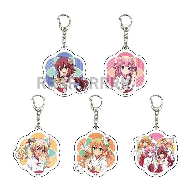 Game Chiyoda Momo Lilith Hinatsuki Mikan Yoshida Yuko Keychain Doll Anime Acrylic Keyring Pendant for Gift
Game Chiyoda Momo Lilith Hinatsuki Mikan Yoshida Yuko Keychain Doll Anime Acrylic Keyring Pendant for Gift