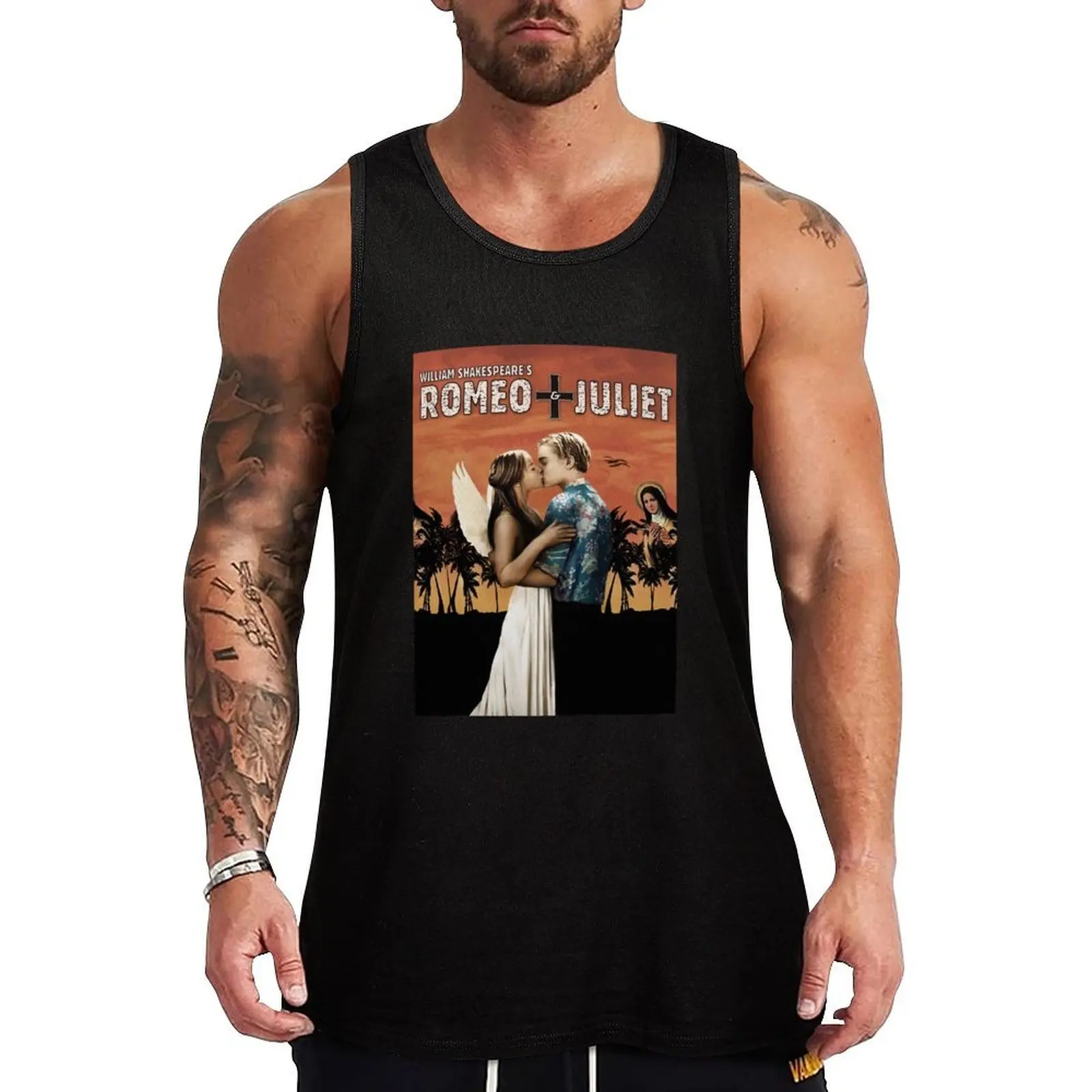 Romeo + Juliet -1996- Poster Promotion Tank Top Men's gym t-shirts gym shirt man vest for men male top
Romeo + Juliet -1996- Poster Promotion Tank Top Men's gym t-shirts gym shirt man vest for men male top