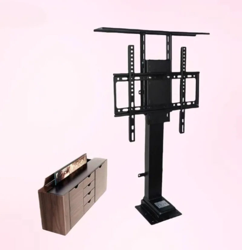 Electric lifting TV cabinet bracket Intelligent remote control adjustment Single column telescopic display TV
Electric lifting TV cabinet bracket Intelligent remote control adjustment Single column telescopic display TV