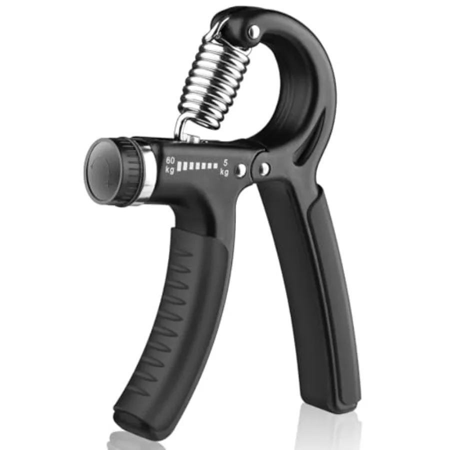 Grip Strength Trainer 1 Pack Hand Grip Exerciser with Adjustable Resistance 11-132 Lbs 5-60kg Black Forearm Strengthener for Mu
Grip Strength Trainer 1 Pack Hand Grip Exerciser with Adjustable Resistance 11-132 Lbs 5-60kg Black Forearm Strengthener for Mu