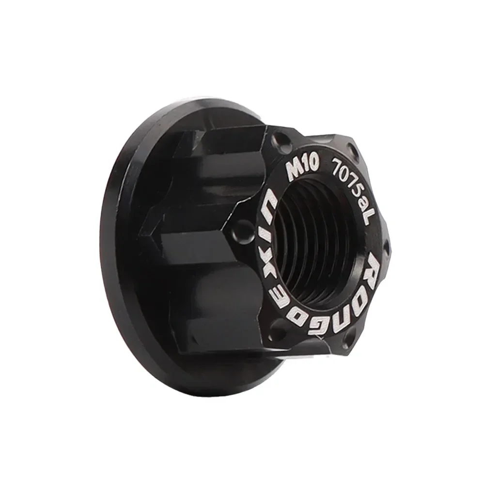 M10 Hub Nut 21.x12mm Aluminum Alloy Bolt Bike Bike Wheel Axle Nut Flange Before M10x1.0 Protable Useful Brand New
M10 Hub Nut 21.x12mm Aluminum Alloy Bolt Bike Bike Wheel Axle Nut Flange Before M10x1.0 Protable Useful Brand New