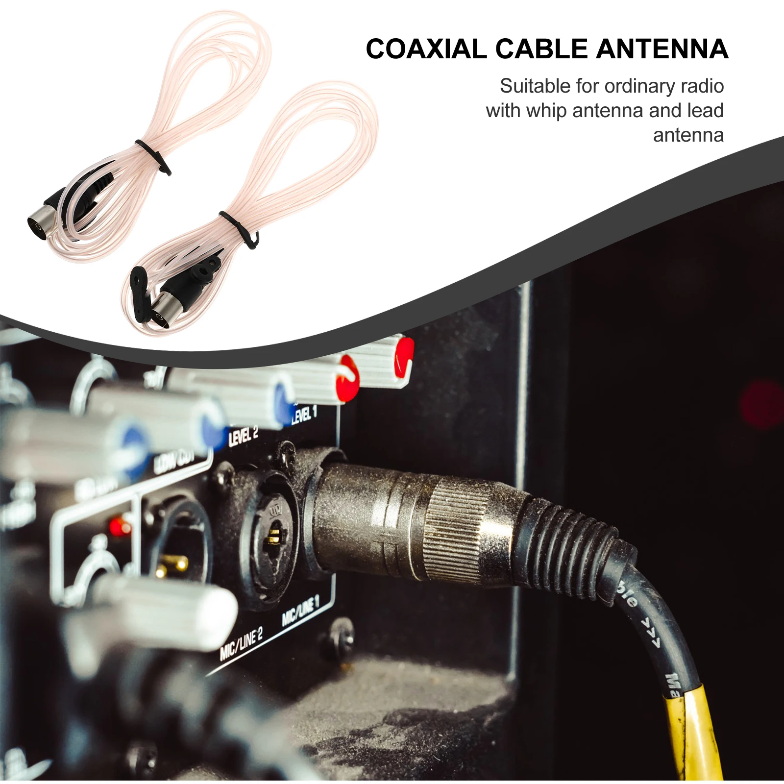 2pcs Radio Antenna Female Connector 75 Ohm Plug Wire Fm Antenna For Stereo Receiver Power Amplifier Indoor Use
2pcs Radio Antenna Female Connector 75 Ohm Plug Wire Fm Antenna For Stereo Receiver Power Amplifier Indoor Use