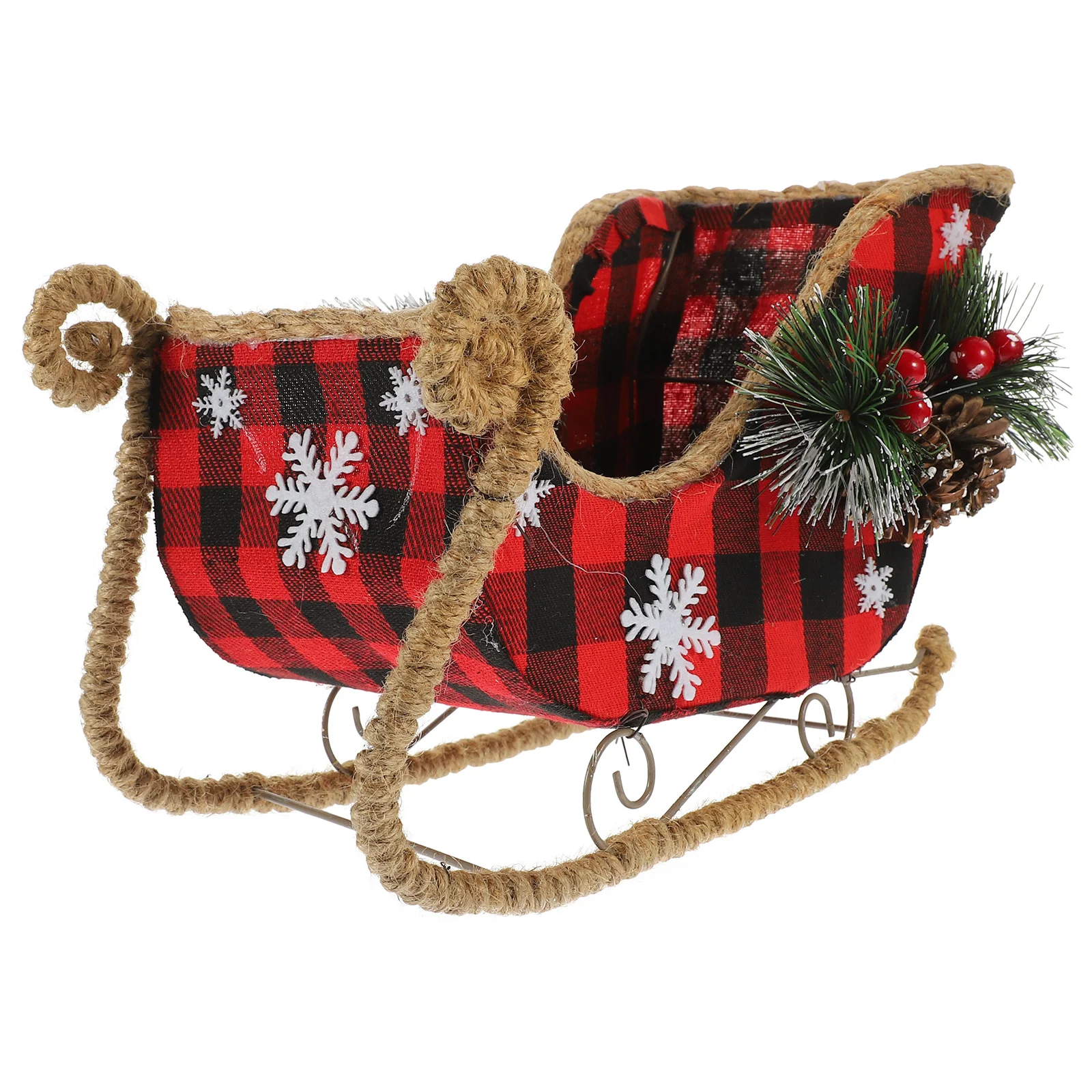 Christmas Iron Sleigh Car Decoration Ornaments Xmas Adornment Exquisite Candy Plate Gift Desktop
Christmas Iron Sleigh Car Decoration Ornaments Xmas Adornment Exquisite Candy Plate Gift Desktop