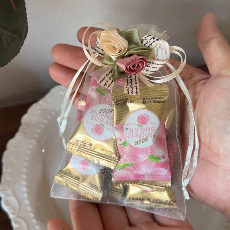 50Pcs Gauze Gift Bags Drawstring Closure Wedding Candy Bag Premium Gift Packaging Bag Dried Flower Bag
50Pcs Gauze Gift Bags Drawstring Closure Wedding Candy Bag Premium Gift Packaging Bag Dried Flower Bag