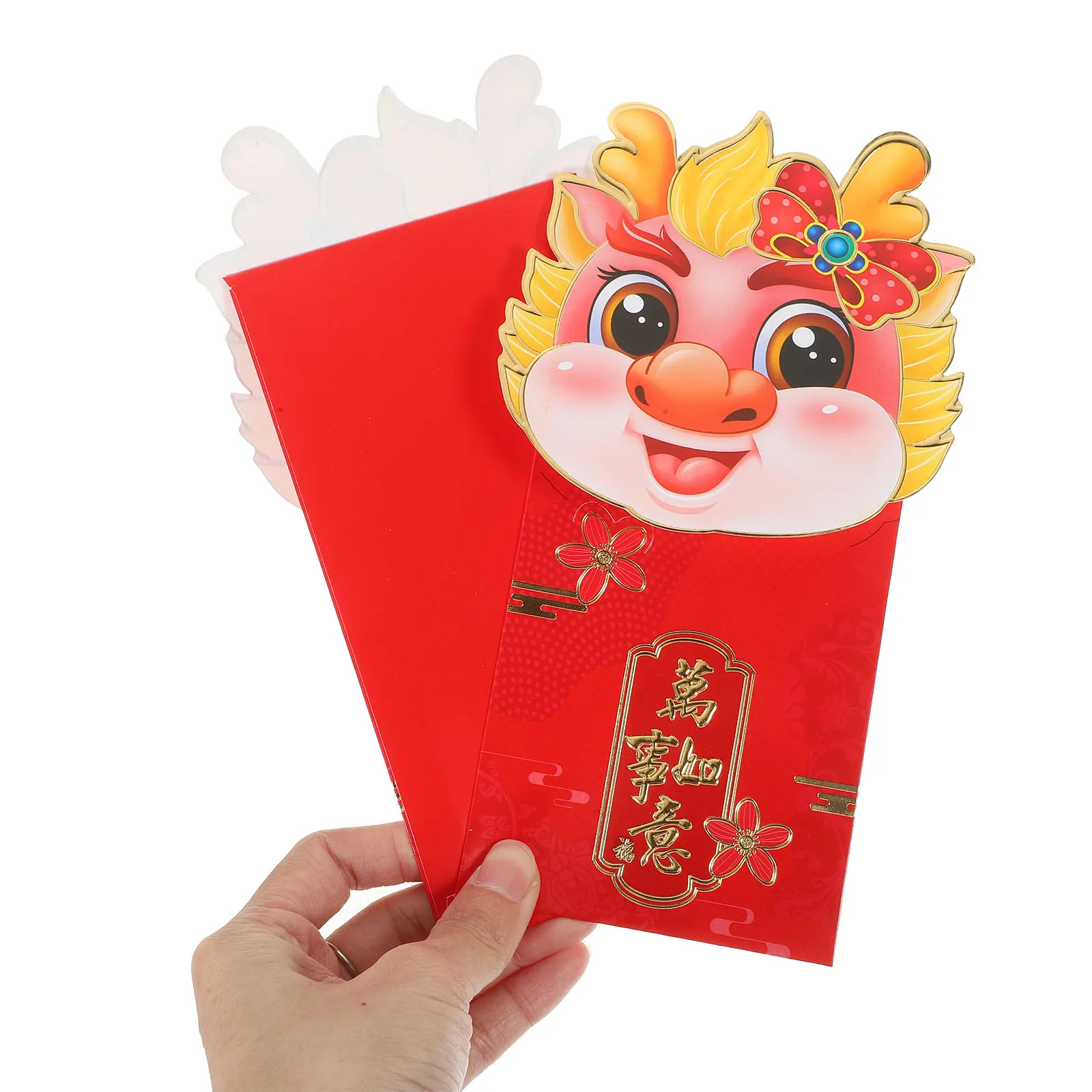 6pcs Red Envelopes Creative Cartoon Design Lunar New Year New Year Red Packets Gifts Cute 3D envelopes for Cash Coins
6pcs Red Envelopes Creative Cartoon Design Lunar New Year New Year Red Packets Gifts Cute 3D envelopes for Cash Coins