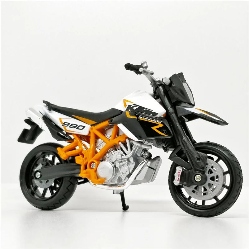 Модель мотоцикла Bburago 1:18 990 Supermoto R из литого металла
Модель мотоцикла Bburago 1:18 990 Supermoto R из литого металла