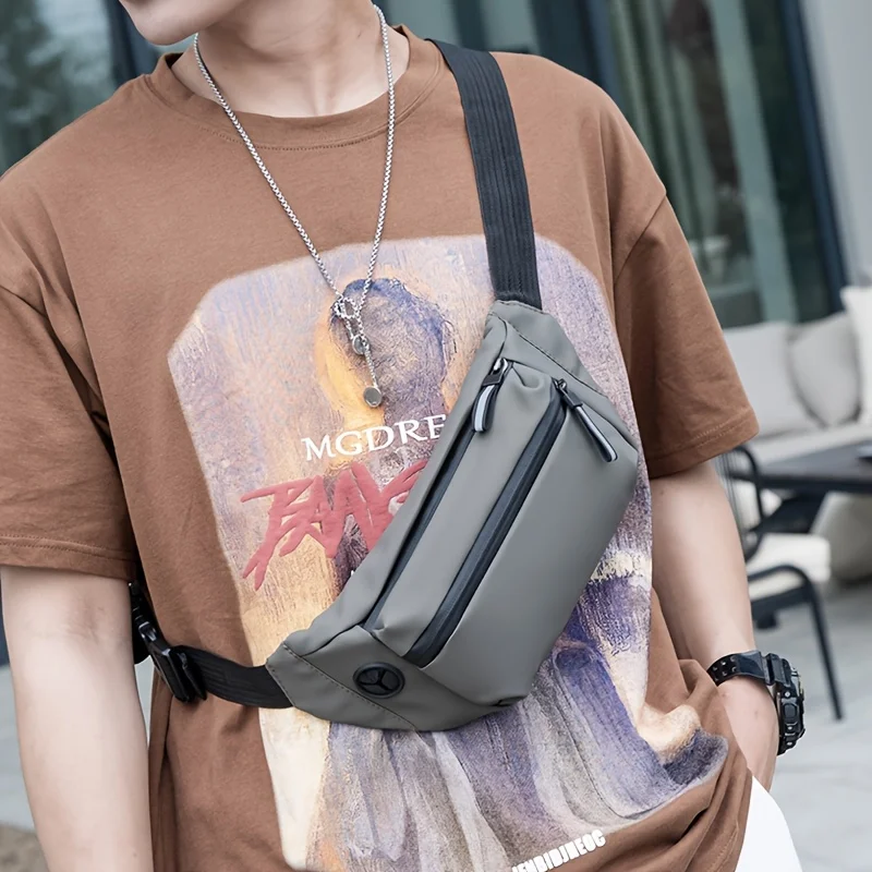 Men's Waist Bag, Waterproof Crossbody Sling Bag, Casual Fanny Pack Chest Bag with Adjustable Strap
Men's Waist Bag, Waterproof Crossbody Sling Bag, Casual Fanny Pack Chest Bag with Adjustable Strap