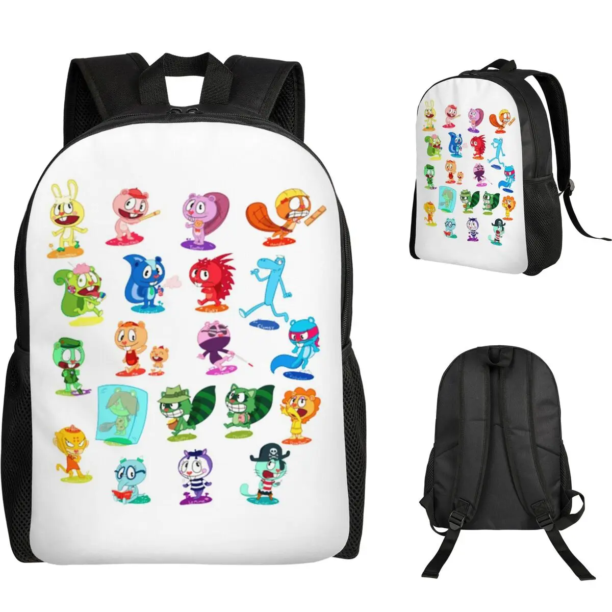 Happy Tree Friends Characters Flippy Giggles Petunia Handy Toothy Backpack Boys Girls BookBag School Bag Laptop Shoulder Bags
Happy Tree Friends Characters Flippy Giggles Petunia Handy Toothy Backpack Boys Girls BookBag School Bag Laptop Shoulder Bags