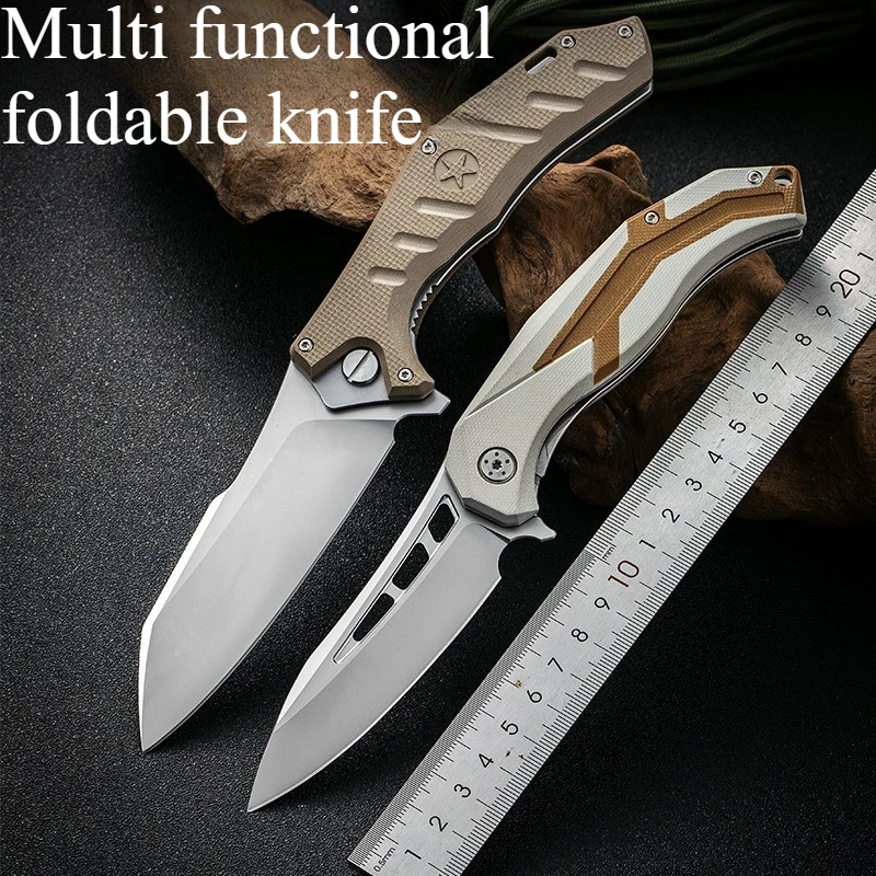 NEW Wilderness Self-defense Survival Knife Camping Portable High Hardness Folding Knife Anti Slip Handle
NEW Wilderness Self-defense Survival Knife Camping Portable High Hardness Folding Knife Anti Slip Handle