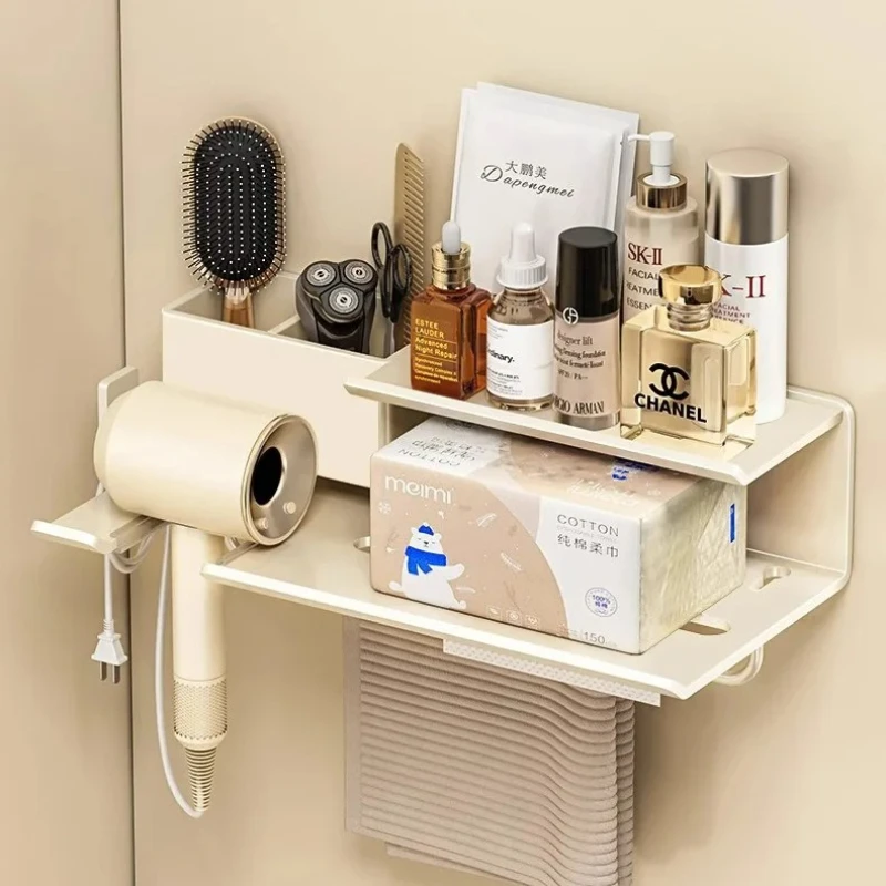 Cream-Style Removable & Washable Hair Dryer Storage Rack – No-Drill Wall-Mounted Bathroom Organizer
Cream-Style Removable & Washable Hair Dryer Storage Rack – No-Drill Wall-Mounted Bathroom Organizer