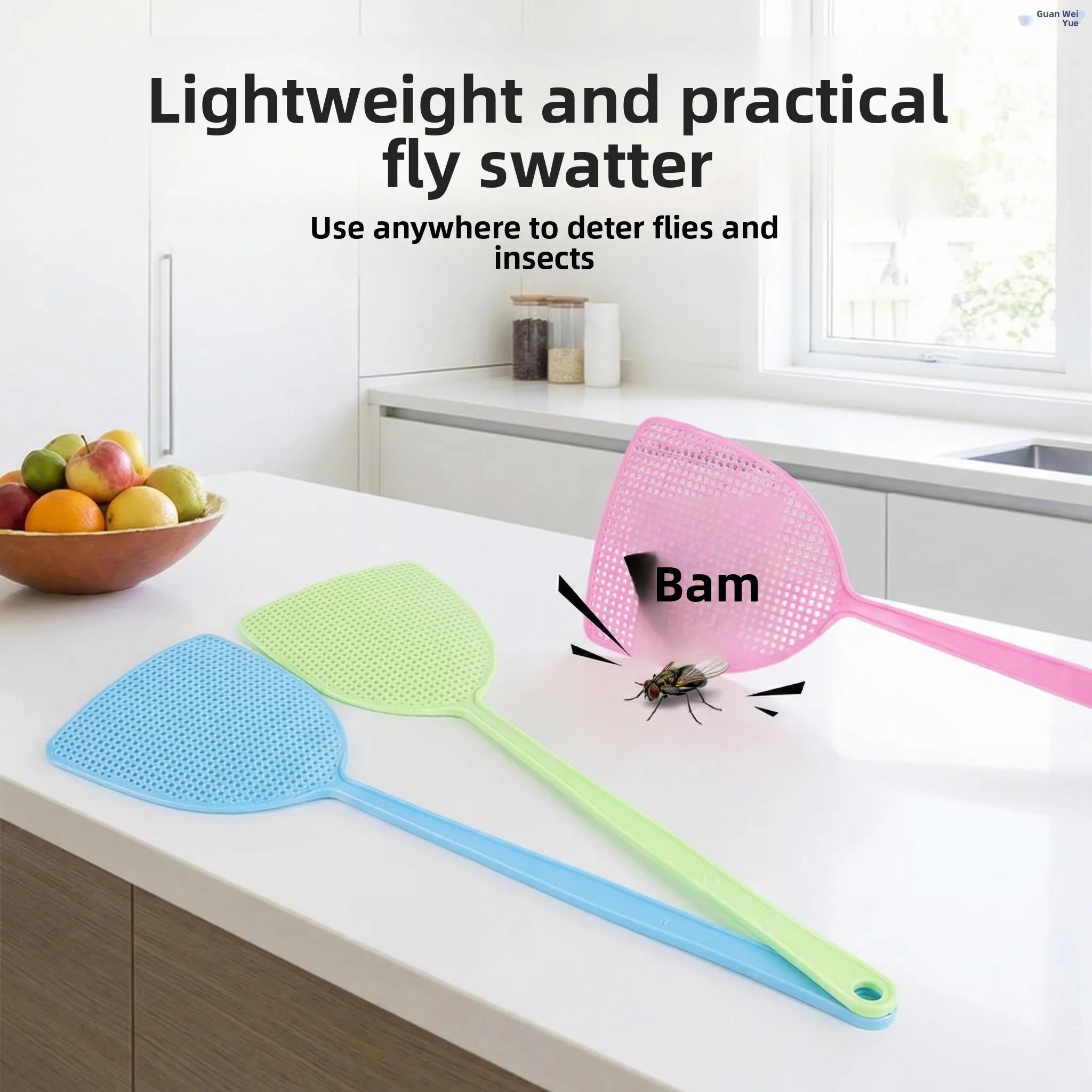 Thick Plastic Fly Swatter 2026 Summer New Home Use Durable Long Handle Resistant Mosquito Beater Pest Control Household Item
Thick Plastic Fly Swatter 2026 Summer New Home Use Durable Long Handle Resistant Mosquito Beater Pest Control Household Item