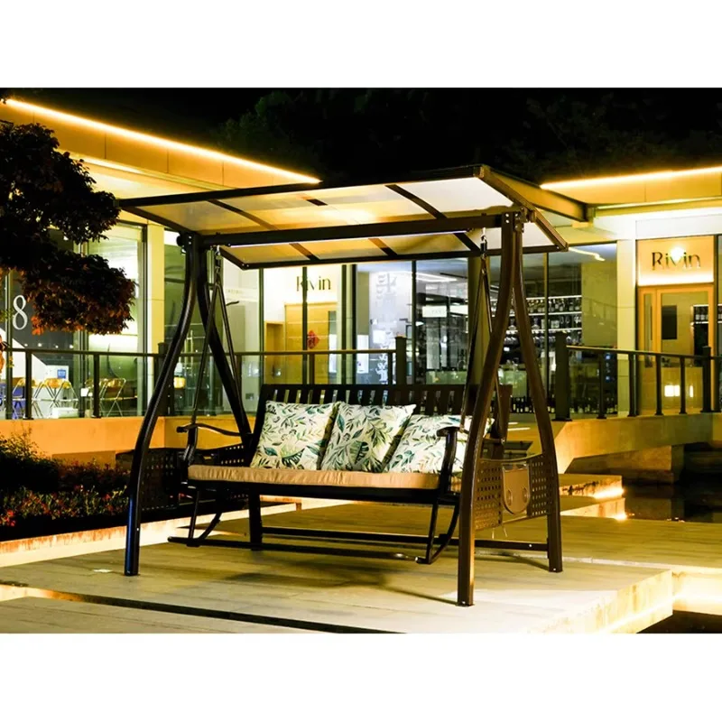 Солнечный светодиодный светильник-приемник из алюминия для подвешивания на веранду, в сад, на улицу, для качелей
Солнечный светодиодный светильник-приемник из алюминия для подвешивания на веранду, в сад, на улицу, для качелей