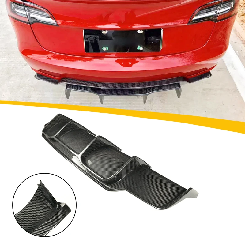 modified car carbon fiber accessories rear diffuser for model 3 2015 2018 2022 2023
modified car carbon fiber accessories rear diffuser for model 3 2015 2018 2022 2023