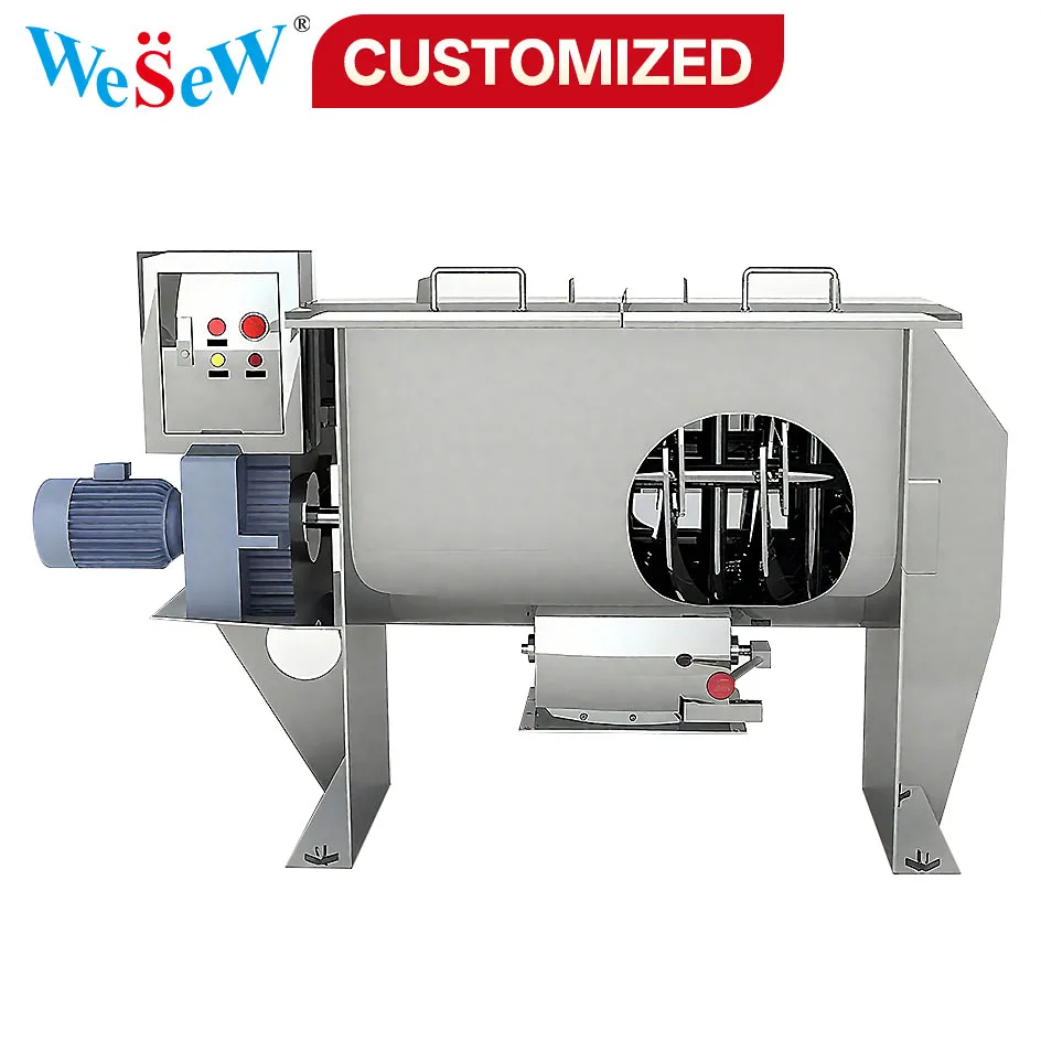 custom Horizontal Spiral Ribbon Mortar Mixer Large Capacity Dry Powder Mixing Equipment Industrial Plastic Pvc Granule Agitator
custom Horizontal Spiral Ribbon Mortar Mixer Large Capacity Dry Powder Mixing Equipment Industrial Plastic Pvc Granule Agitator