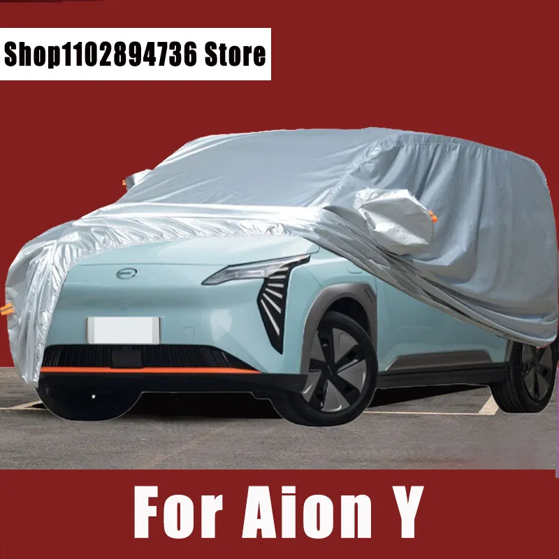 For Aion Y Full Car Covers Outdoor Sun uv protection Dust Rain Snow Protective Auto Protective cover
For Aion Y Full Car Covers Outdoor Sun uv protection Dust Rain Snow Protective Auto Protective cover
