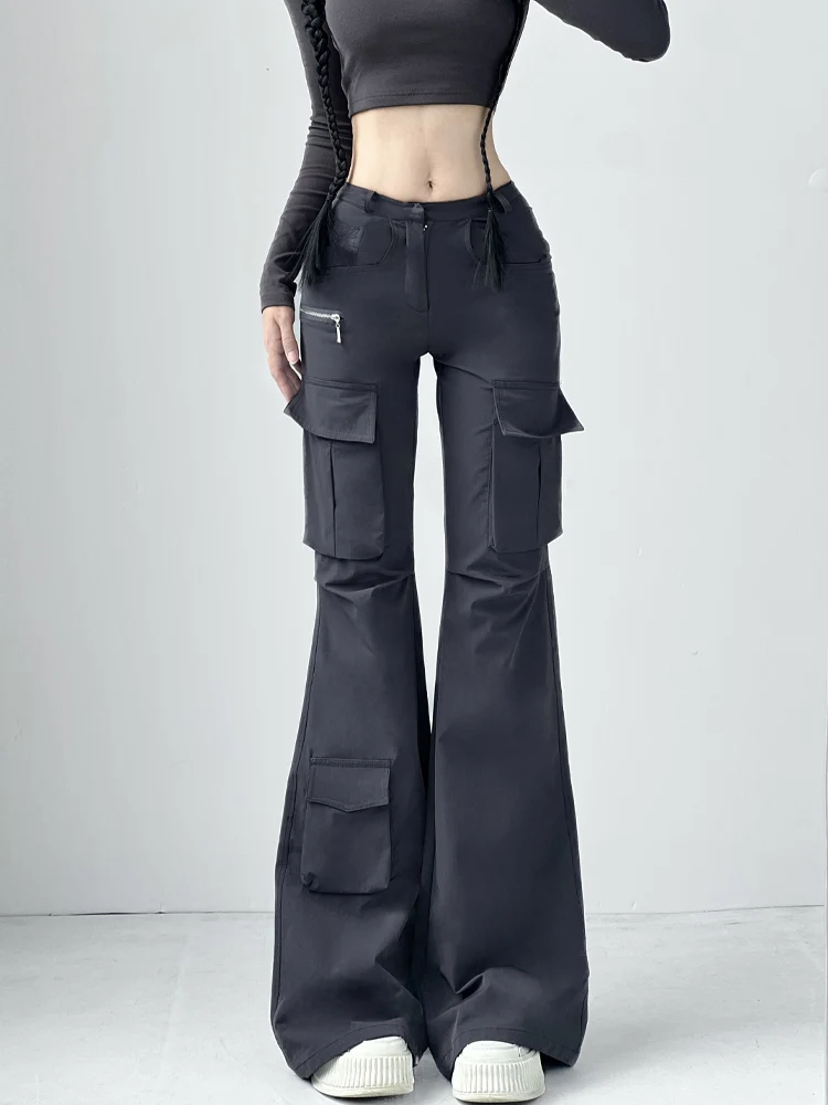 Джинсовые рабочие брюки с низкой талией, женские облегающие уличные брюки с расклешенными микро, повседневные прямые длинные брюки
Джинсовые рабочие брюки с низкой талией, женские облегающие уличные брюки с расклешенными микро, повседневные прямые длинные брюки