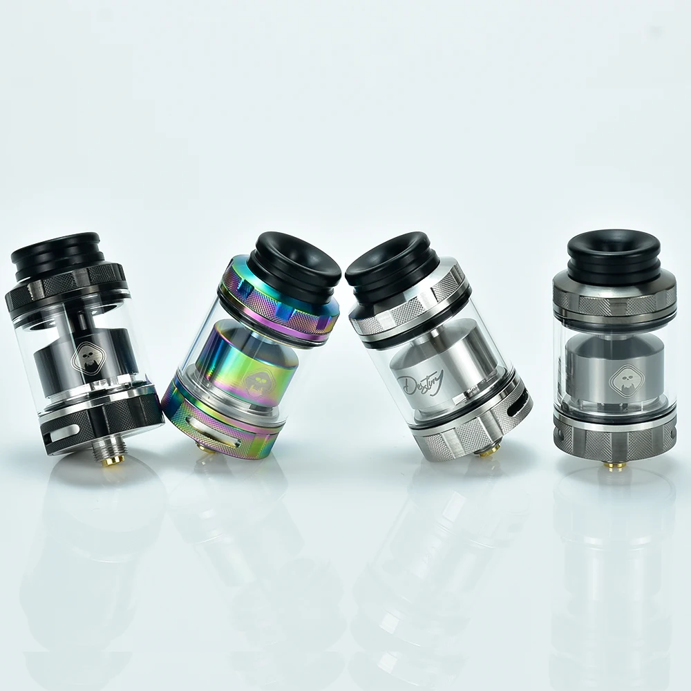 DESTINY RTA 24mm vape tank rta mtl Rebuildable rta Atomizer vape Single Coil 2ml/4ml 316ss Atomizer Vaporizer tank vs Zeus x rta
DESTINY RTA 24mm vape tank rta mtl Rebuildable rta Atomizer vape Single Coil 2ml/4ml 316ss Atomizer Vaporizer tank vs Zeus x rta